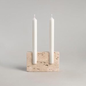 Cyprus Natural Stone Candle Holder