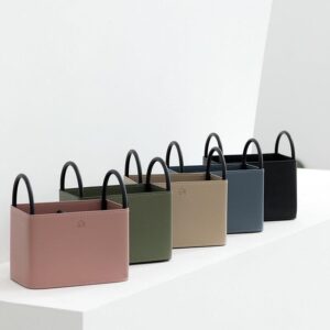 Leather Storage Basket