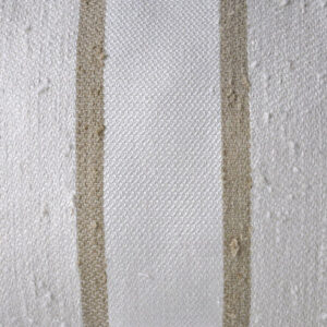 Natural Striped Linen Pillow