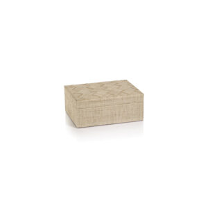 Natural Woven Raffia Storage Box