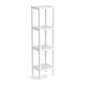 4-Tier Storage Shelf - White
